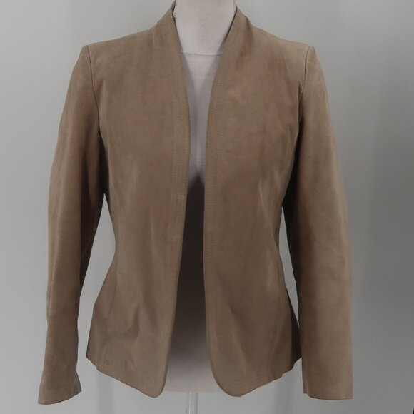 Deerskin Trading Post Genuine Leather Coat/Blazer Size Small - Picture 1 of 7